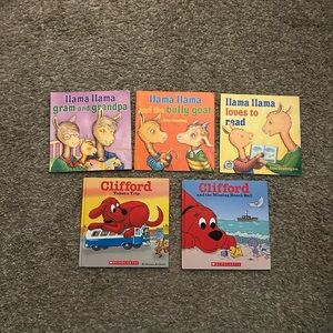 Llama Llama and Clifford Book Collection